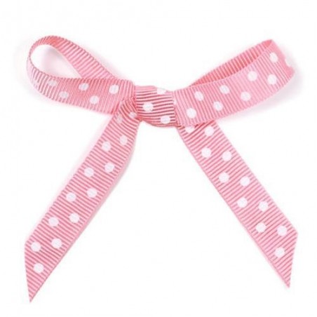 Ruban papier cadeau - Krima et Isa - dots pink - 2m50