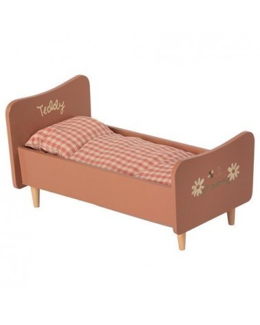 Lit en bois - Maileg - Teddy - Rose