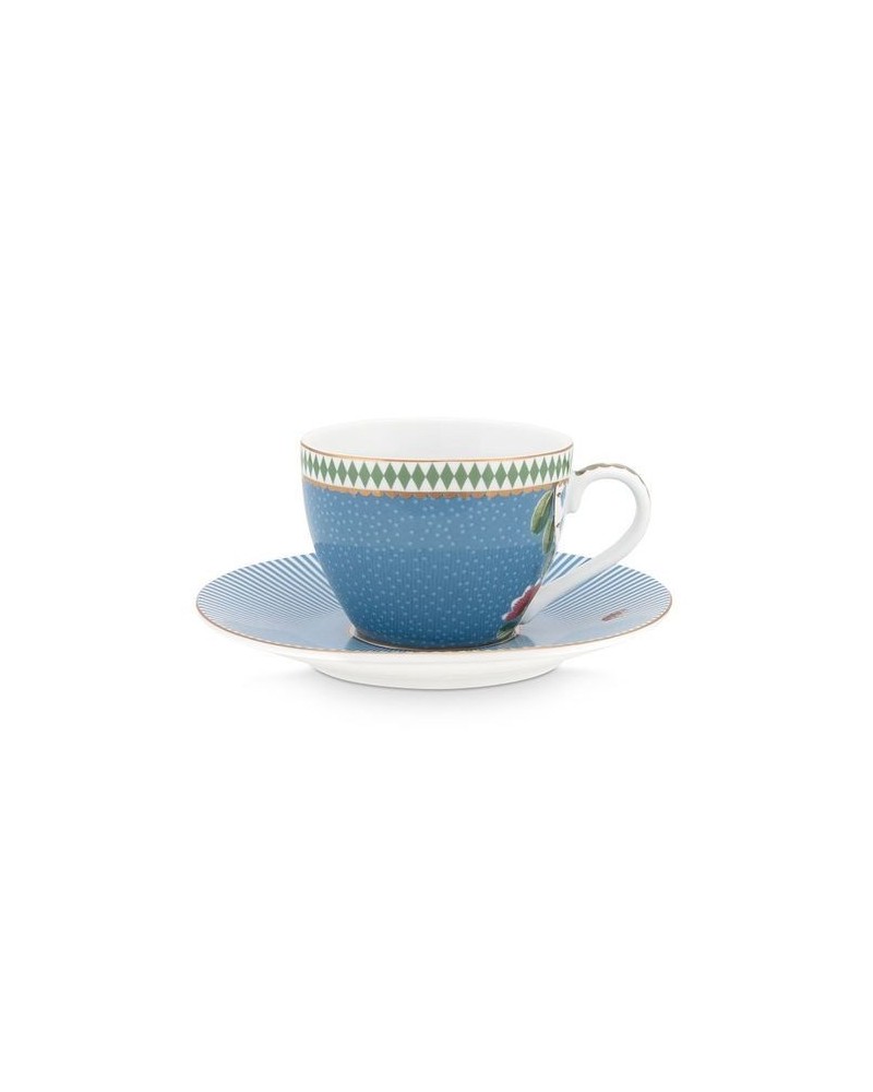 Tasse à café expresso et sous tasse - La Majorelle - Bleue - Pip Studio - 120ml