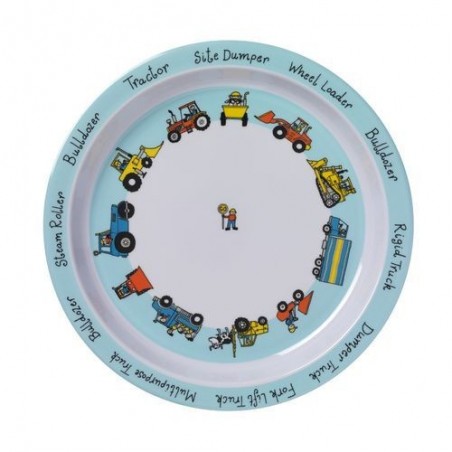 Assiette en mélamine - Camions - Tyrell Katz