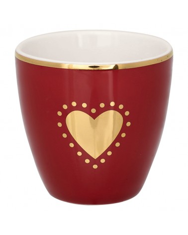 Mini Latte Cup - Greengate - Penny bordeaux