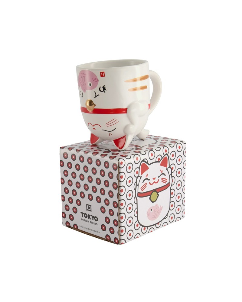 Acheter un mug kawaii japonais rose de chez Tokyo Design ref 8077