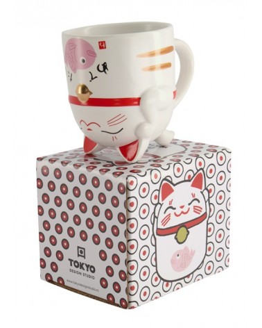 Mug - Tokyo Design - Kawaii lucky cat - Rose