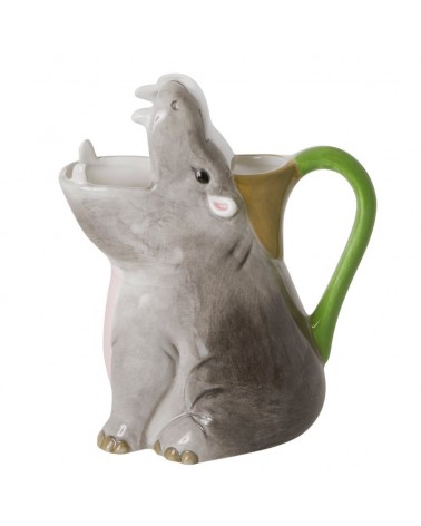 Vase Rice - céramique - Hippo shape