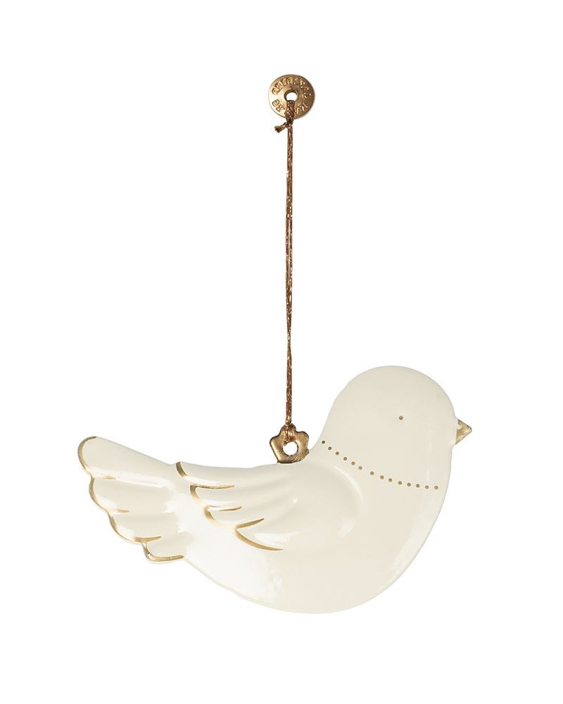 Décoration de Noël en métal - Oiseau doré - Maileg - 14-1512-00