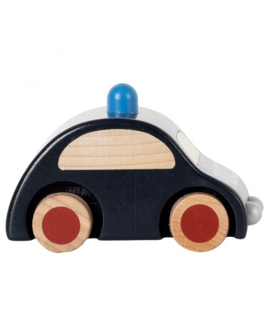 Voiture de police en bois - Jouet - Maileg