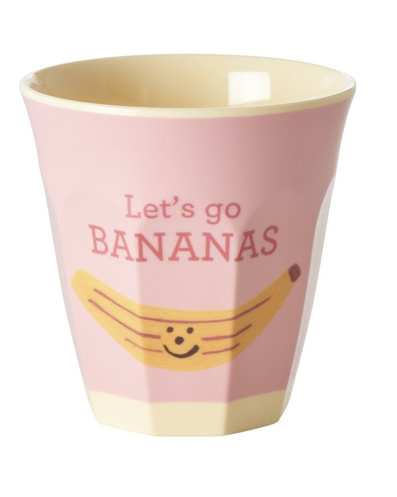 Petit gobelet - Rice - Mélamine - Happy fruits - Funny Bananas