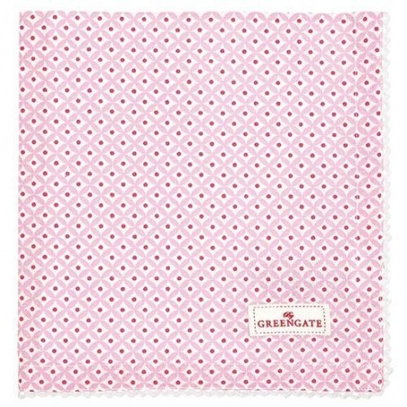 Serviette de table - Greengate - Noa raspberry