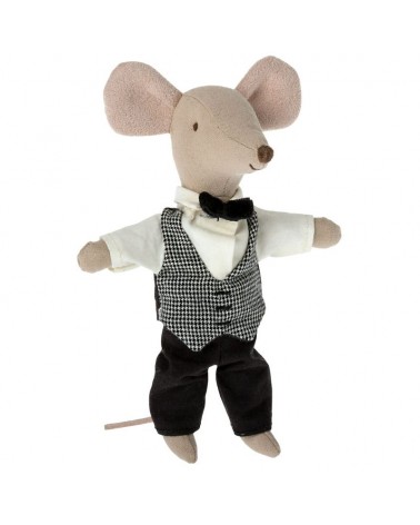 Souris - Maileg - Valet de pied - Waiter mouse