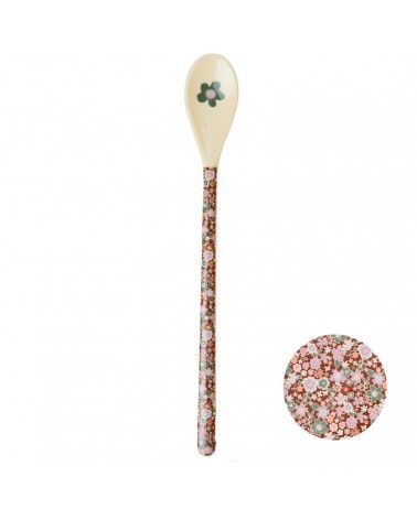 Cuillère longue en Mélamine RICE - New Fall floral - 22cm