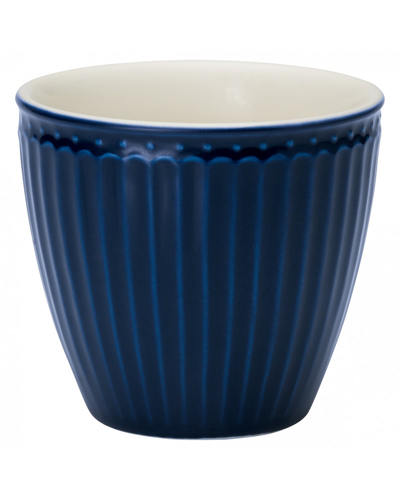 Latte cup - Greengate - Alice dark blue