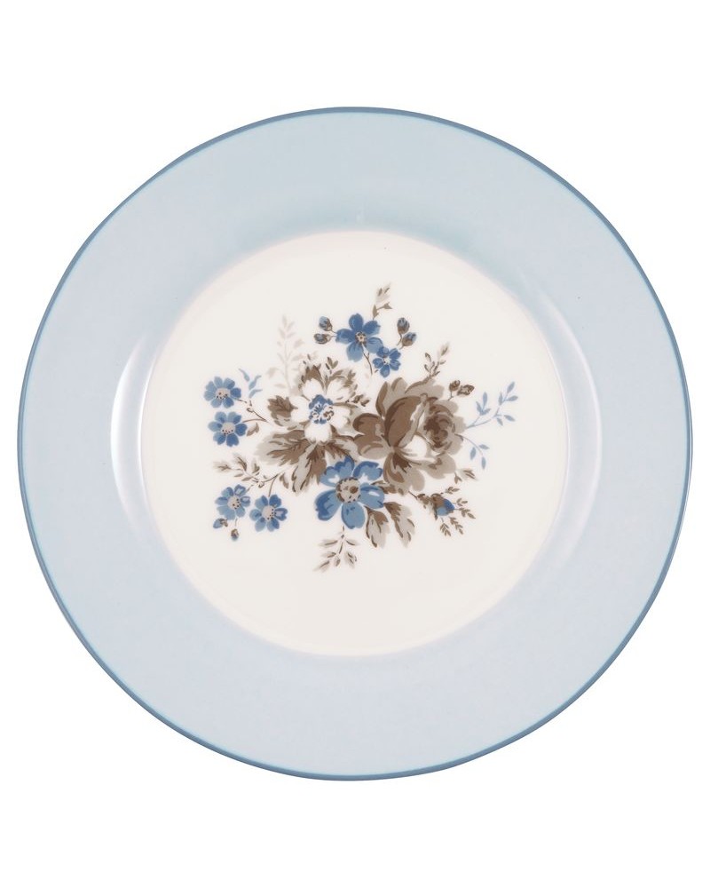 Assiette - Greengate - Marie dusty blue
