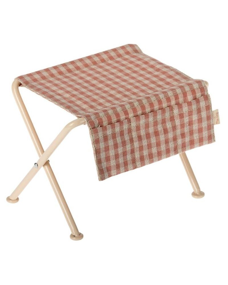 Table à langer - Vichy bordeaux - Maileg