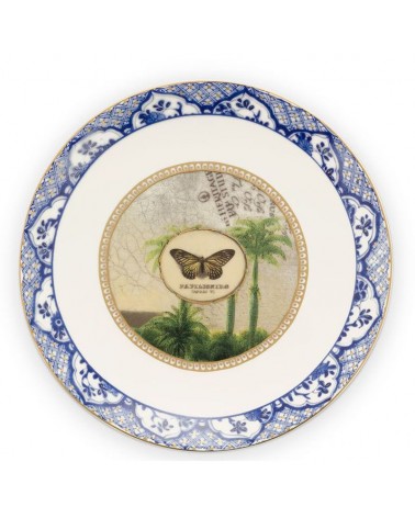 Assiette à dessert - Héritage - Papillon bleu - 15 cm - Pip Studio