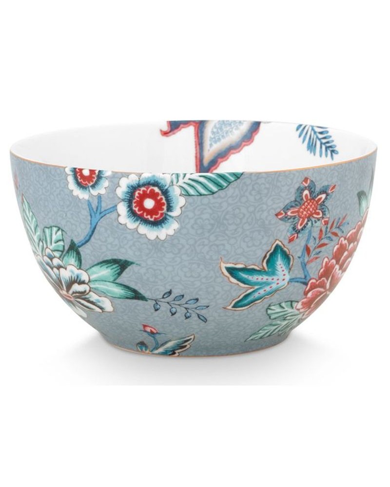 Bol - Flower festival - light blue - Pip Studio - 15cm