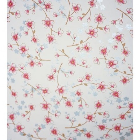 Papier peint Pip Studio Cherry Blossom - Blanc - ref 313026