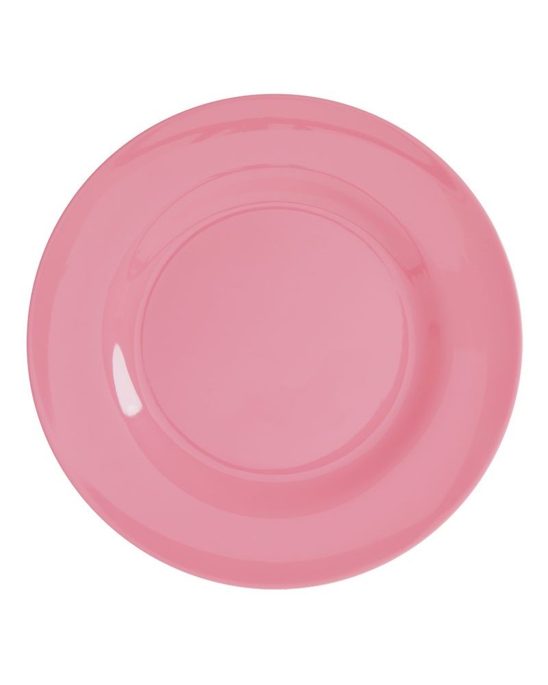 Assiette plate Mélamine - Rice - Dance it out pink - 25 cm