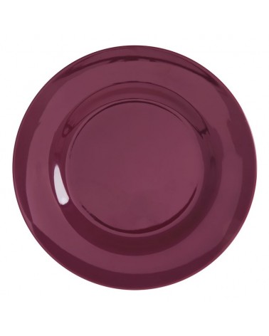 Assiette plate Mélamine - Rice - Dance it out purple - 25 cm