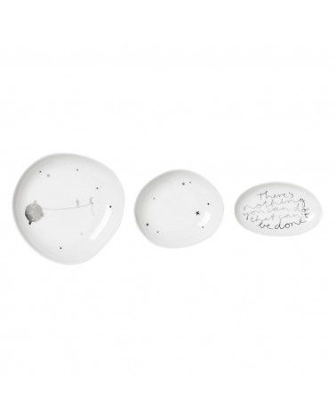 Set de 3 coupelles - Rader - Wonderland silver