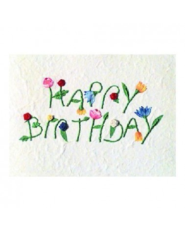 Carte postale - Happy Birthday - Rader