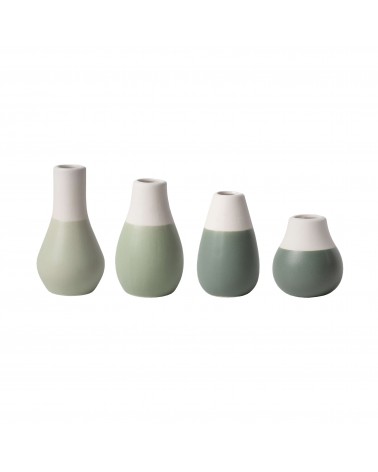 Ensemble de 4 petits vases - Rader - Green - 15354