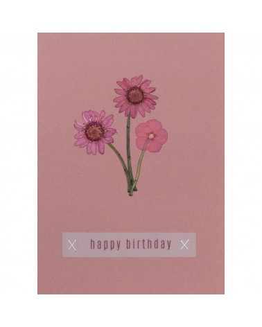 Carte postale - Happy birthday - Rader