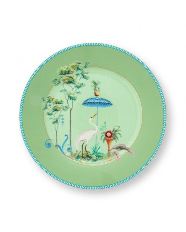 Assiette à dessert - Jolie flower green - Pip Studio - 21 cm