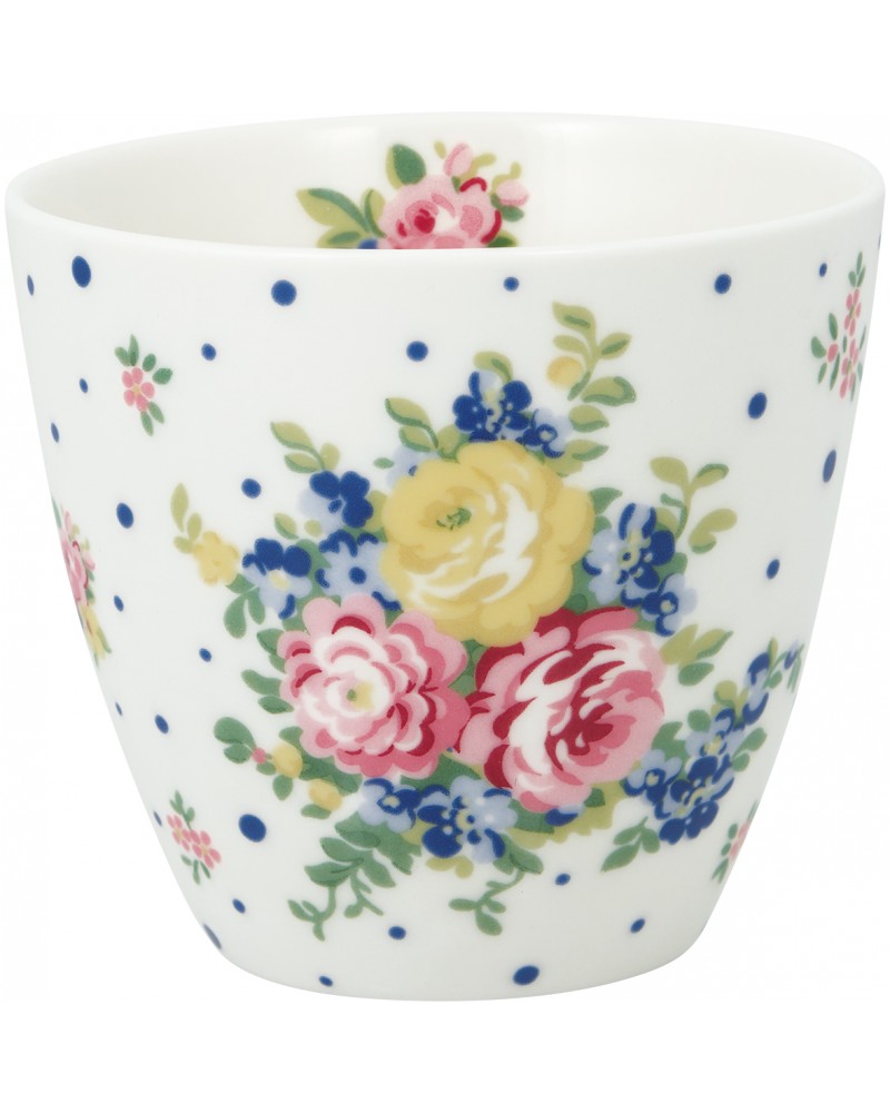 Latte cup - Greengate - Laura white