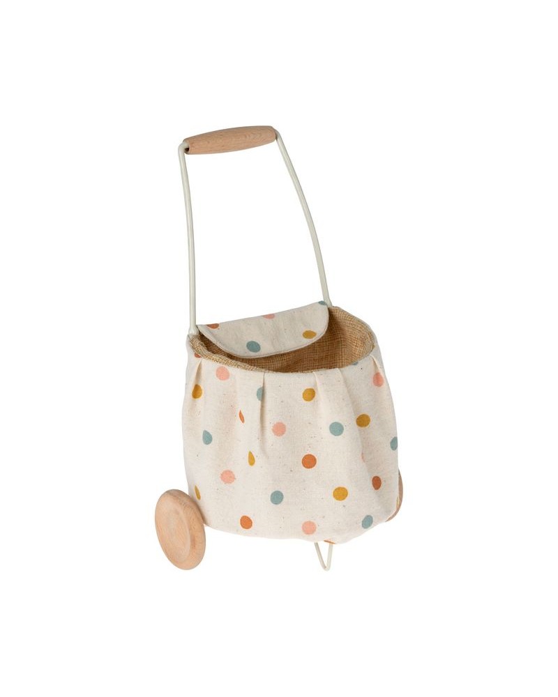 Petit chariot à roulettes - Maileg - Multi dots - 11-2302-00