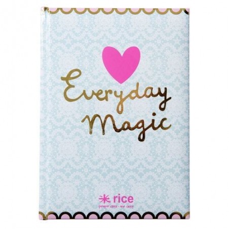 Carnet A5 couverture rigide - Rice - Everyday magic