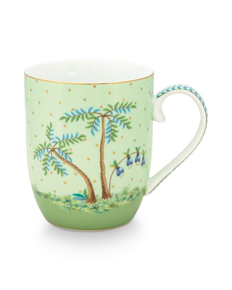 Mug - Jolie Flower Green - Pip Studio - 14.5 cl