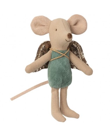 Souris Maileg - Fairy mouse - turquoise - 16-1723-00