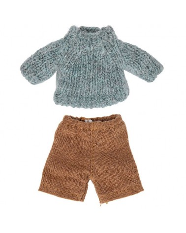 Vêtements souris -  Maileg - Pull tricoté et pantalon