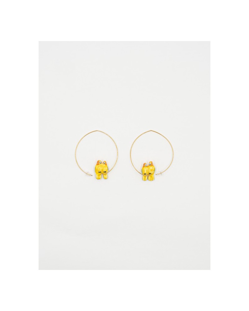 Créoles - Nach - Couple de perroquets jaunes
