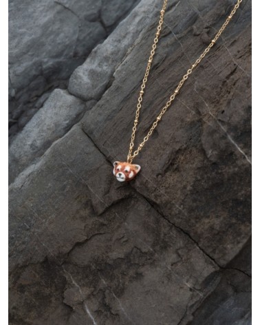 Collier - Nach - Panda roux