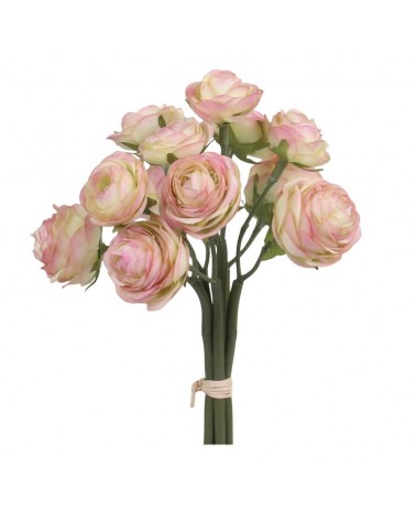 Fleurs - Bouquet de renoncules - Chic Antique - 26 cm