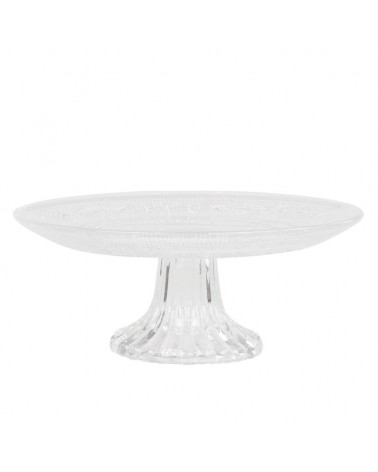 Plat sur pied en verre - Chic Antique