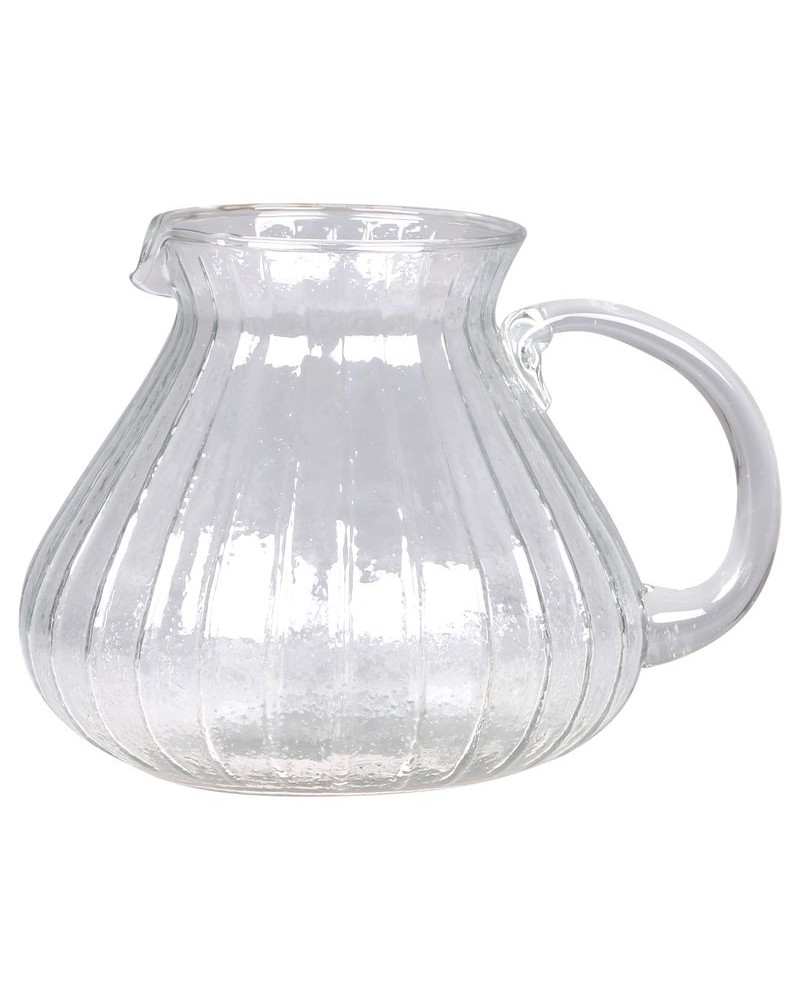 Cruche côtelée - Chic Antique - verre transparent 610059500