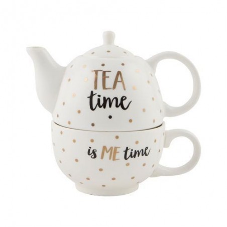 Théière et tasse - Tea Time - Sass & Belle