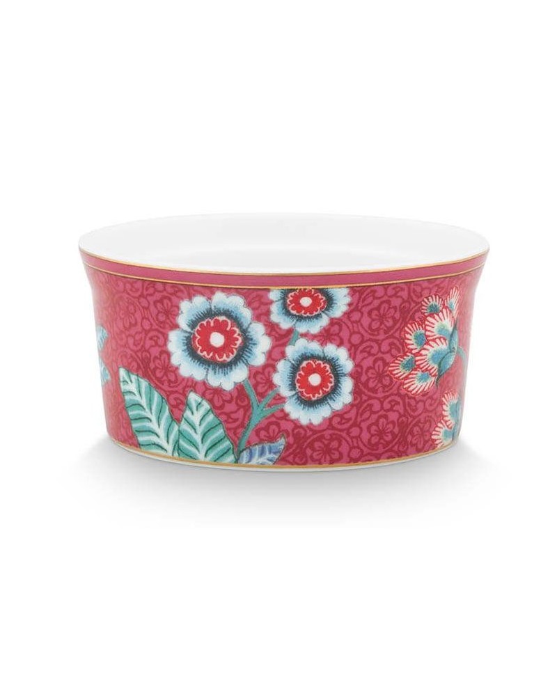 51019007 - Ramequin rond - Pip Studio - Flower festival - Dark pink