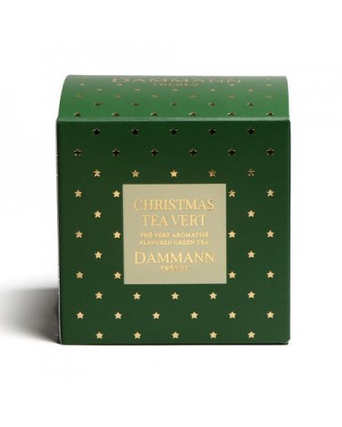 Christmas Tea Vert - 25 sachets Cristal - Dammann Frères - Christmas Tea Vert