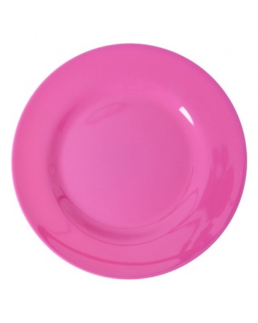 Assiette plate Mélamine - Rice - Funky fuschia - 25 cm MELRP-6ZSS23