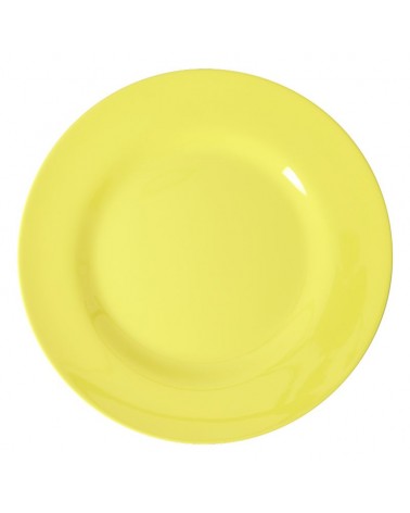 Assiette plate Mélamine - Rice - Sunny yellow - 25 cm MELRP-6ZSS23