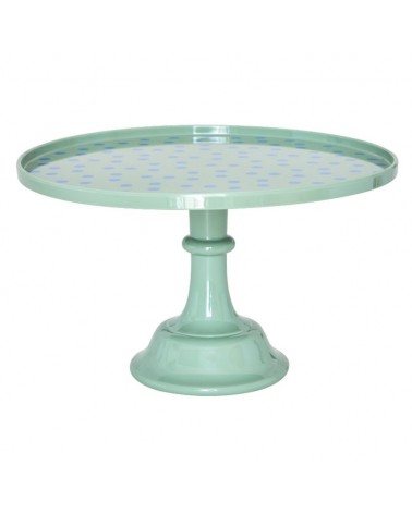 Présentoir à gâteaux - Rice - Dots - Green - MECAK-DOTG