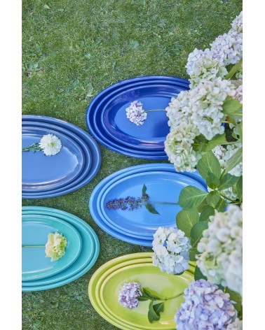 Plat de service - Rice - Jaune - Medium