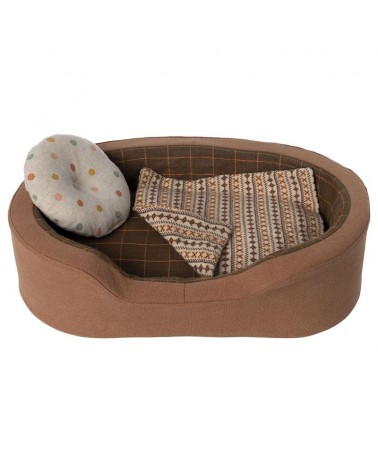 Panier pour petit chien - Maileg - Dog basket - Brun - 16-3922-01