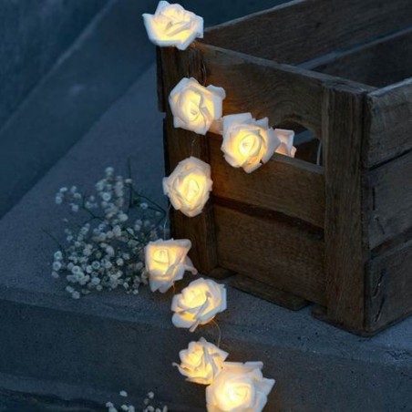 Guirlande lumineuse LED - Sirius - Roses