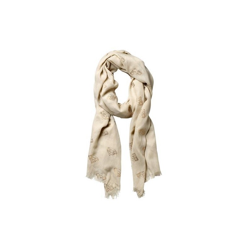 Foulard - Bloomingville - large diamond copper