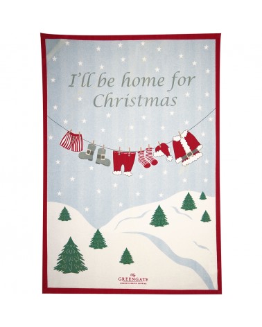 Torchon - Greengate - Home for Christmas white