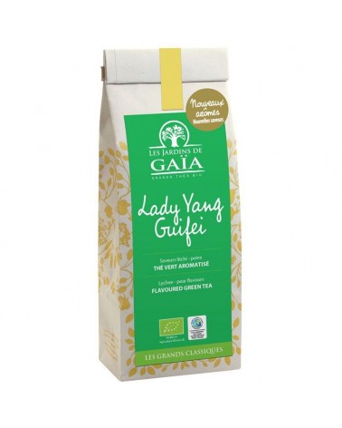 Lady Yang Guifei - Thé vert bio parfumé - Les Jardins de Gaïa
